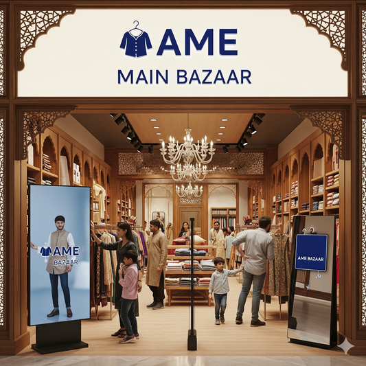 Redefining Shopping at AME Bazaar: A Phygital Experience in Kirari, Delhi
